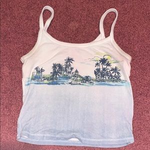 Tank crop top